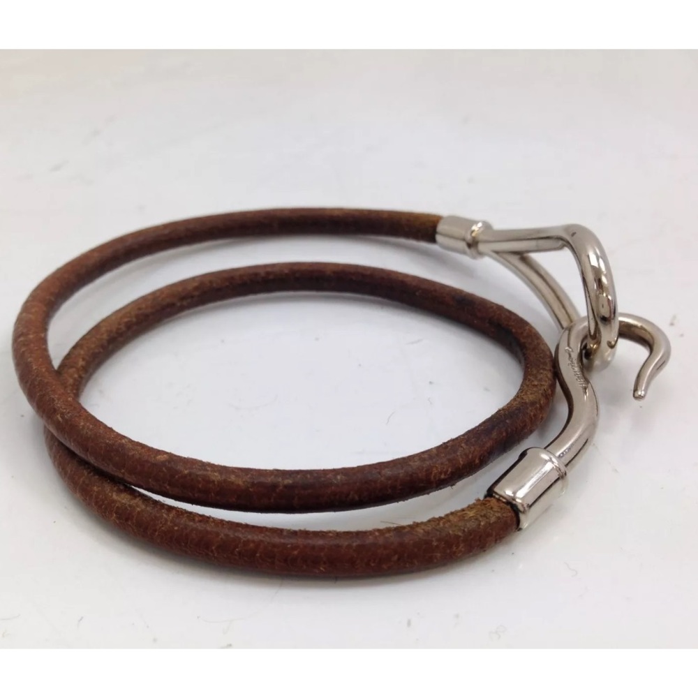 Authentic Hermès Jumbo Double Wrap Bracelet